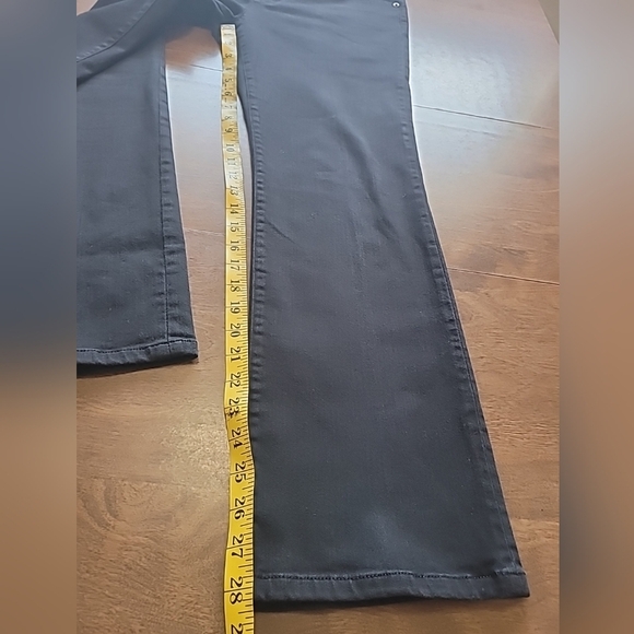 LRL Lauren jeans Co Ralph Lauren Black jeans/pants size 12 Classic Straight leg - Picture 13 of 16